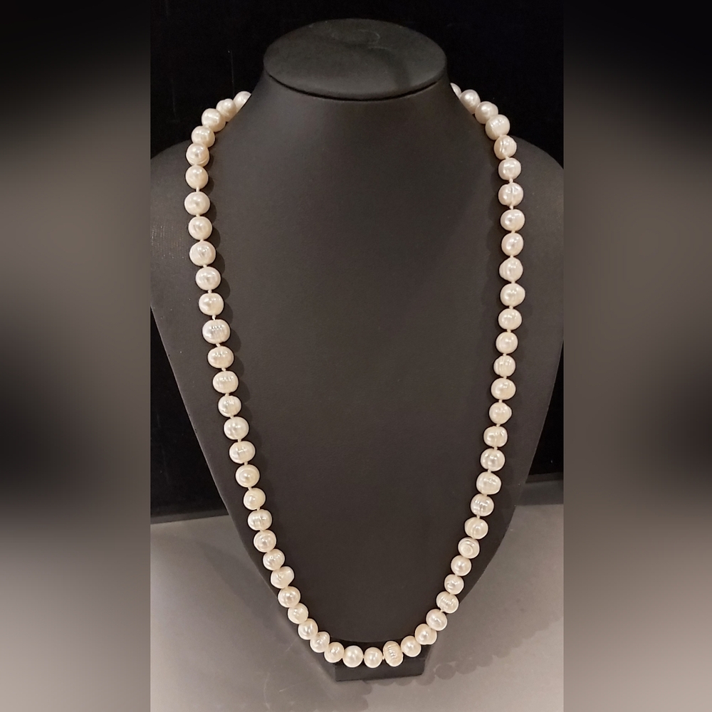 20" Genuine 7mm Baroque Freshwater Pearls
